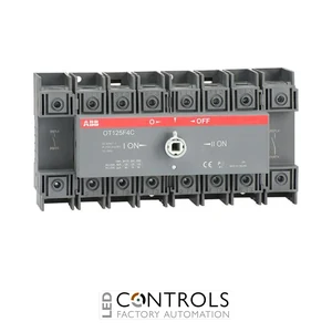 ABB ot125f4c 125 amp 4 pole change-over switch