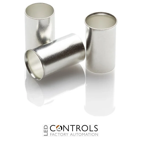 UCEF70025 Partex uninsulated cord end ferrule, 70mm², 25mm barrel