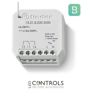 Finder 13.21.8.230.B000 - 13 Series YESLY - Multifunction relay