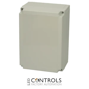 6013327 Fibox PC 200/125 XHG Enclosure, Polycarbonate Extra high base, grey cover