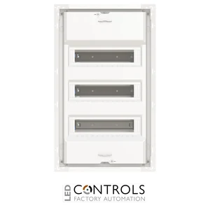 2CPX031376R9999 ABB UK636NB UK600 Flush-Mounted Consumer Unit Without Door 36 Modules 3 Rows IP30 RAL 9016