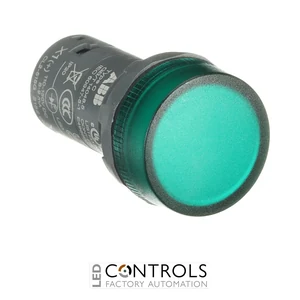 1SFA619403R5152 ABB CL2-515G Compact Green LED Pilot Light 110–130 V DC - image 3