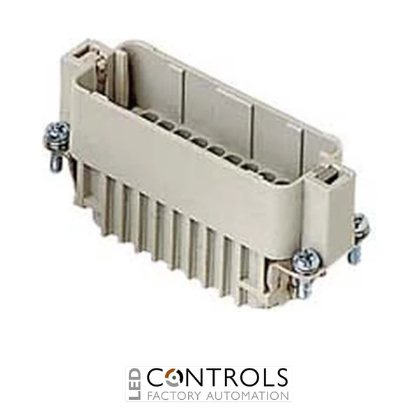 CDDM38 Ilme Male insert 38 pole and earth 10 amp crimp Size 66.16
