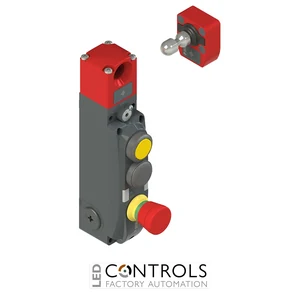 NG 2D1D413W-F31 Pizzato NG series safety switch with lock and integrated control devices, with actuator