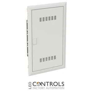 2CPX031384R9999 ABB UK636MV UK600 Flush-Mounted Ventilated Media Enclosure 3 Row IP30 RAL 9016 White - image 3