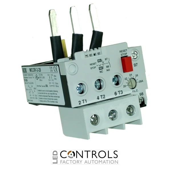 imo mcor-3-28 thermal overload relay for mc50-mc74 contactors 20-28 amps