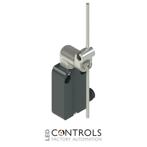 NA B112LE-DMK Pizzato Modular prewired switch with metal revolving lever with adjustable stainless steel rod diam.3x125