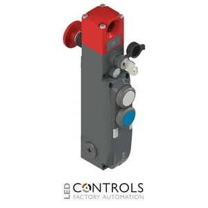 NG 2D6D417F Pizzato NG series safety switch with lock and integrated control devices