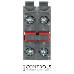 1SFA611610R2020 ABB MCB-02B 2 NC Rear-Mount Double Contact Block
