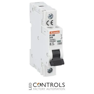 P1MB1PD08 - MINIATURE CIRCUIT BREAKER 1P CURVE D 8A