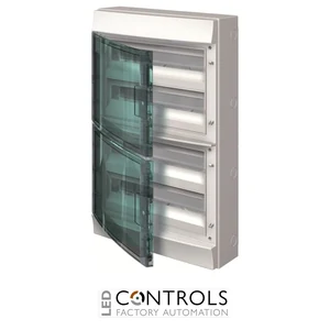 1SL1209A00 ABB MISTRAL65 72 MODULE Clear Door Plastic consumer unit