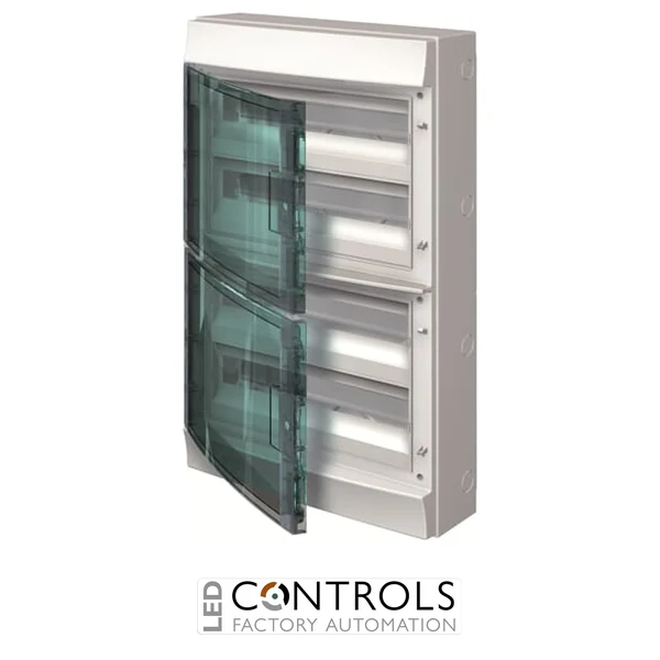 1SL1209A00 ABB MISTRAL65 72 MODULE Clear Door Plastic consumer unit