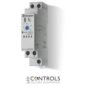 80.11.0.240.0000T Finder Modular timer Ondelay (AI) DC 24/240V