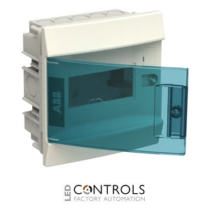 1SLM004100A1201 ABB MISTRAL41F 41A06X12 IP41 Flush-Mounted Enclosure 6 Module Transparent Door - image 3