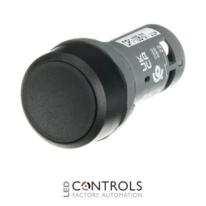1SFA619100R1046 ABB CP1-10B-01 Compact Pushbutton Black 1 NC - image 2