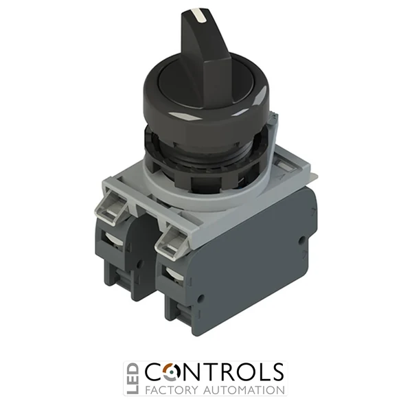 E2 AC-DXBC2201 Pizzato Complete unit with 4 positions selectors, fixing adapter and contacts