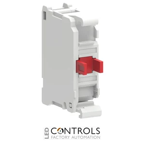 Lovato GLX1001 Auxiliary contacts 1NC with screw terminals