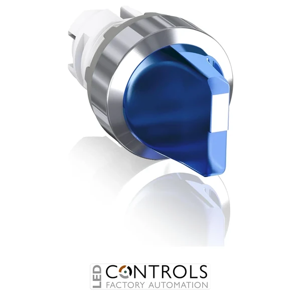 1SFA611200R2104 ABB M2SS1-21L Blue Two-Position Illuminated Maintained Selector Switch