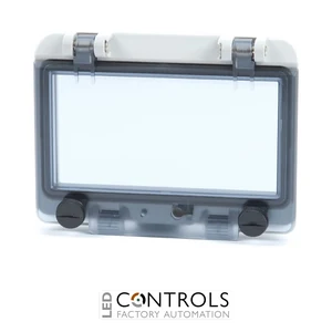 APEK 90063 ETE IP65 Front Panel Hinged Window 6 Module