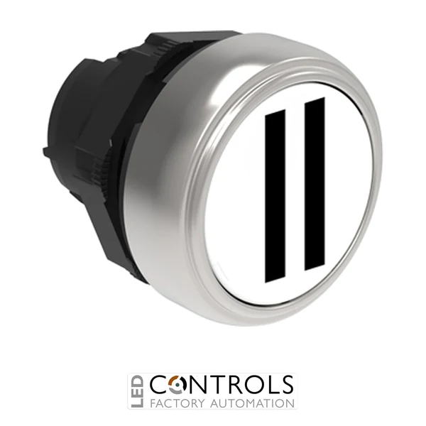 LOVATO LPCB1128 WHITE FLUSH PUSH-BUTTON II