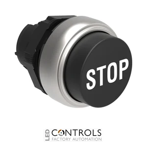 LOVATO LPCB2132 BLACK EXTENDED PUSH-BUTTON STOP