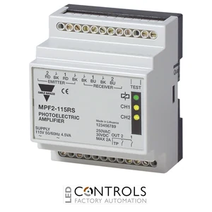 mpf2-115rs - photo amp 2 ch 115vac