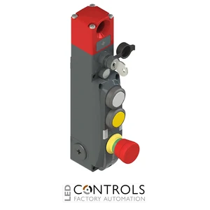 NG 2D5D411C Pizzato NG series safety switch with lock and integrated control devices