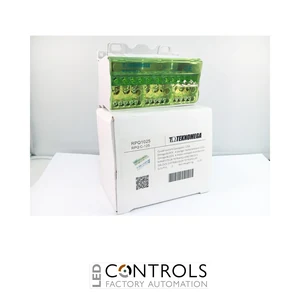 Teknomega RPQ1025 - Omega 4 Pole Compact Distribution Block 125A 7 Outputs