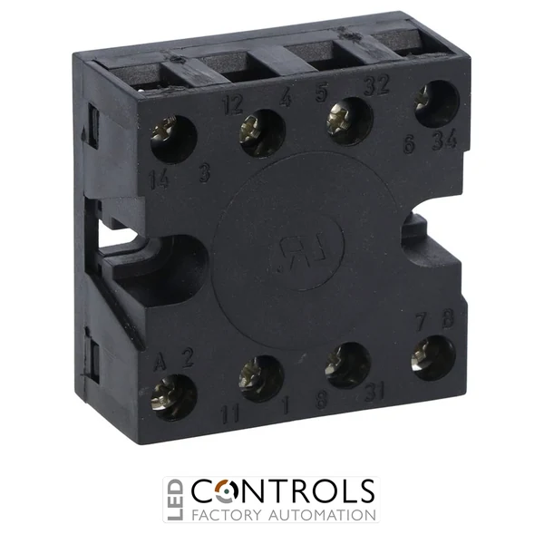 31L48P8 - SCREW TERMINAL 8-PIN SOCKET