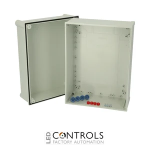 8113458 Fibox CAB PCQ 403023 G Enclosure, Polycarbonate Grey cover