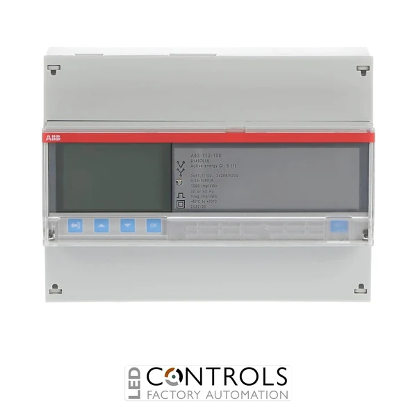2CMA100244R1000 ABB A43 112-100 80 A Three-Phase Energy Meter RS-485