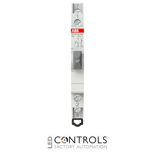 2CCA703150R0001 ABB E2151611B E215-16-11B Pushbutton 1NO/1NC 16 A Grey