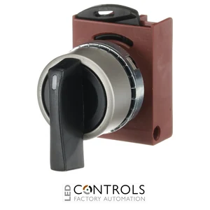 1SFA184379R9006 ABB P9MSVZ0N Black 3-Position Long-Handle Selector Switch - image 3