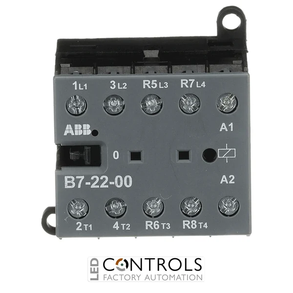 GJL1311501R8000 ABB B7-22-00-80 B7 Mini Contactor 220-240 V AC Coil 2NO 2NC Screw Terminals