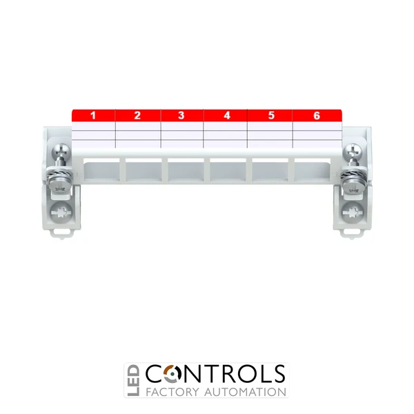 2CPX031423R9999 ABB ZE335 6-Module Keystone Patch Panel