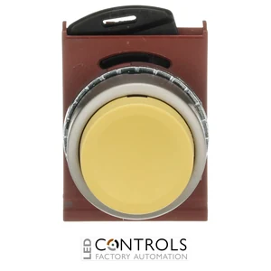 1SFA184057R9003 ABB P9MPNGS Yellow Extended Momentary Pushbutton - image 2