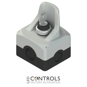 ES AC31733 Pizzato Housing with 24 Vdc RGB illuminated guard
