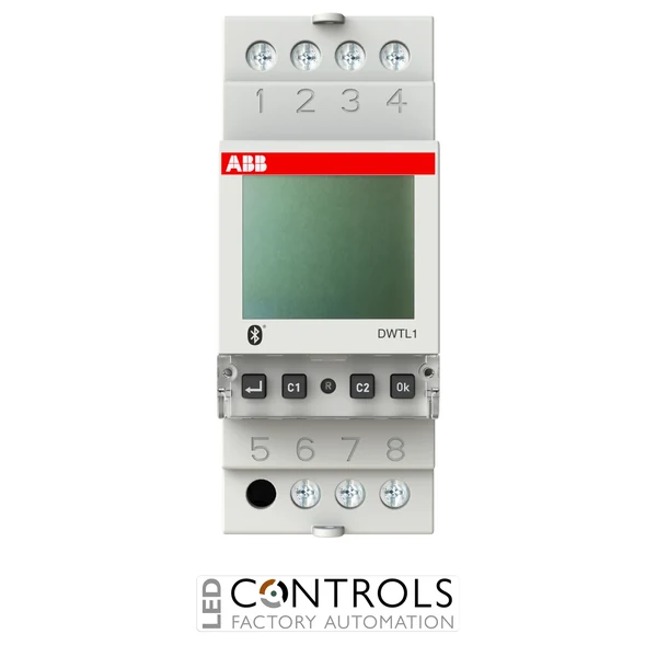 2CSM222491R1000 ABB DWTL1 Digital Weekly Astronomical Twilight Time Switch with DWS Sensor