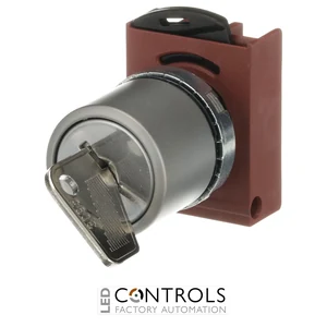 1SFA184401R9006 ABB P9MSCD0E95 2-Position Key Operated Selector Switch - image 2