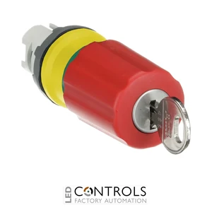 1SFA611522R1101 ABB MPEK3-11R 30mm Key-Release Emergency Stop