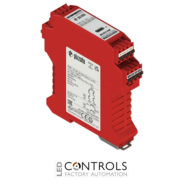 CS AM21P1XU Pizzato CS Series Safety Module with motor standstill detection