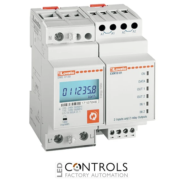 DMED130LM - 1PH DIGITAL METER 63A FOR LOAD MANAGEMENT