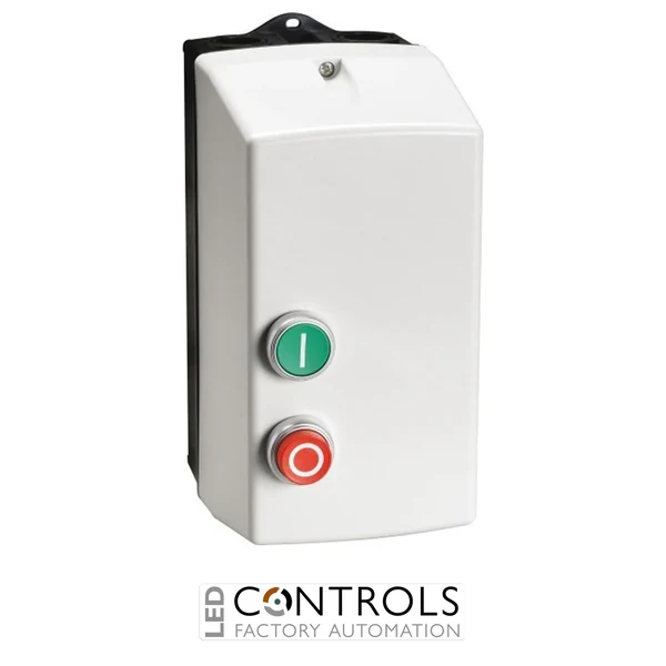 DOLC5.5400 Lovato compact dol starter 5.5kw 12a plastic enclosed 400vac