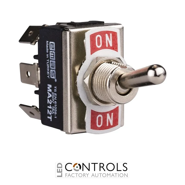 EMAS MA212T EMAS HANDLE SWITCH (ON-ON) TERMINAL TYPE