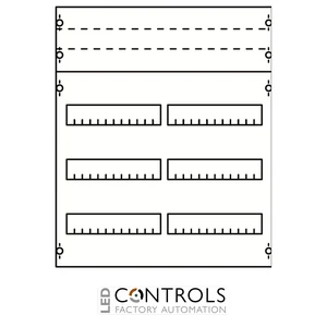 2CPX037594R9999 ABB 2V0KA Distribution Panel 2PW