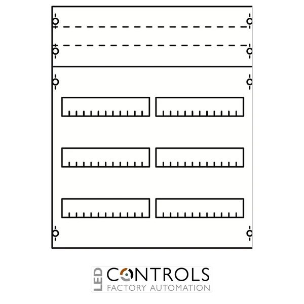 2CPX037594R9999 ABB 2V0KA Distribution Panel 2PW