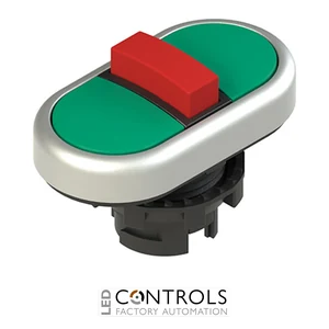 E2 1PTRS90434 Pizzato Triple lower flush pushbutton, without marking