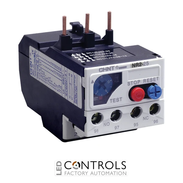 nr2-25-10 chint thermal overload relay, 7.00a to 10a rated current