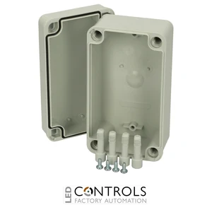 8784305 Fibox ABS C 65 G Enclosure, ABS Grey cover