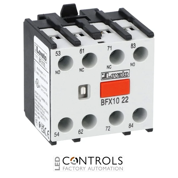 BFX1022 - AUX. CONTACT 2NO+2NC W CENTRE MOUNTING